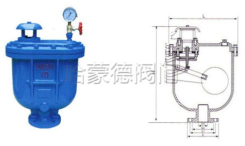 复合式排气阀